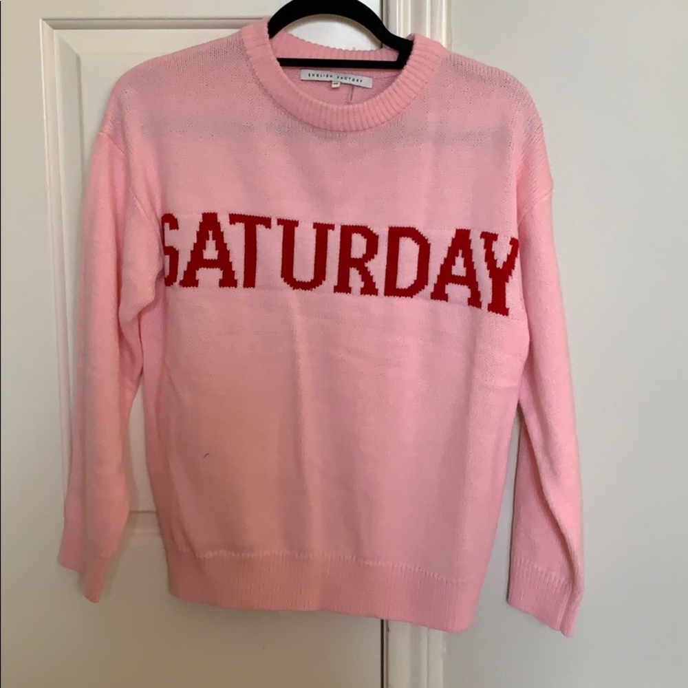 English Factory “Saturday” Sweater